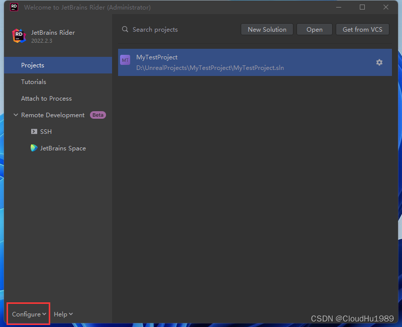 UE5 C++ Rider 编程指南 1.编辑器基础_ue5 rider-CSDN博客