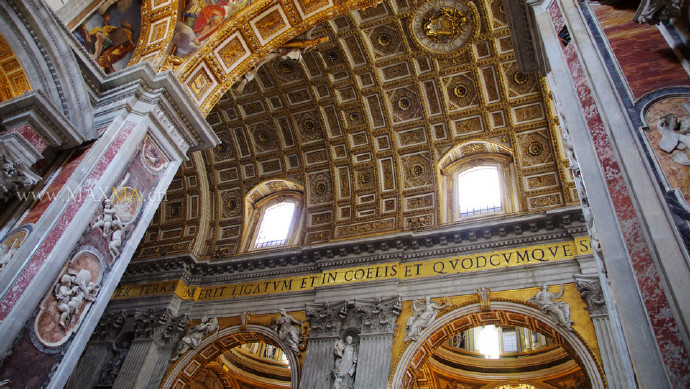 2012意大利之行2：梵蒂冈圣彼得大教堂