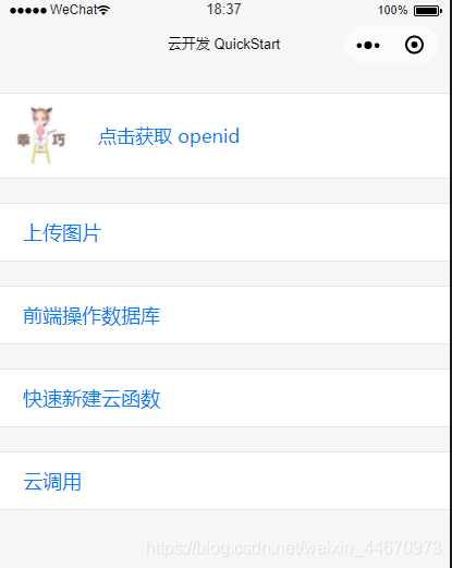 云开发项目