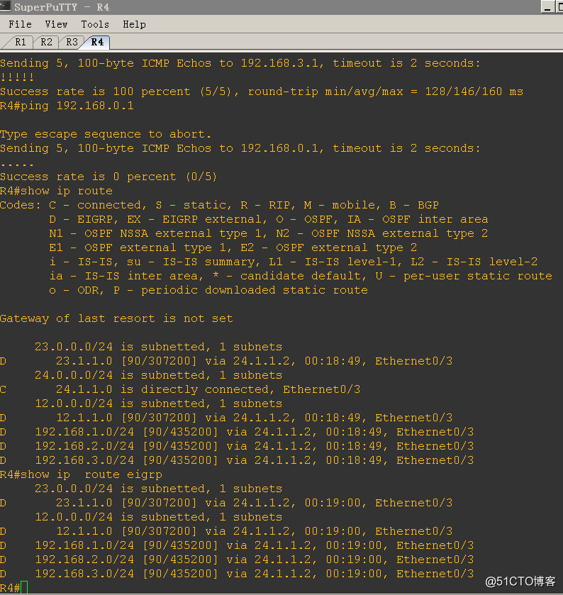 distribute-list(分发列表)控制路由更新、使用