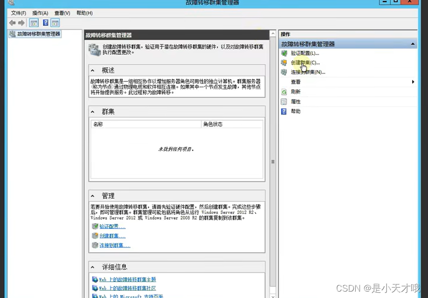 windows server服务-SQL群集设置_sql server数据库集群-CSDN博客