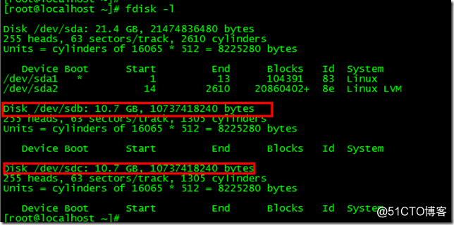 linux_lvm磁盘化分及扩容