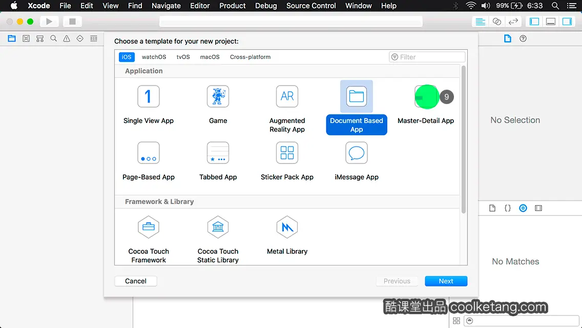 互动教程 for Xcode9 & Swift4-酷课堂