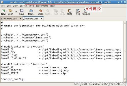 tq2440编译ARM版本的Qt4出错问题解决