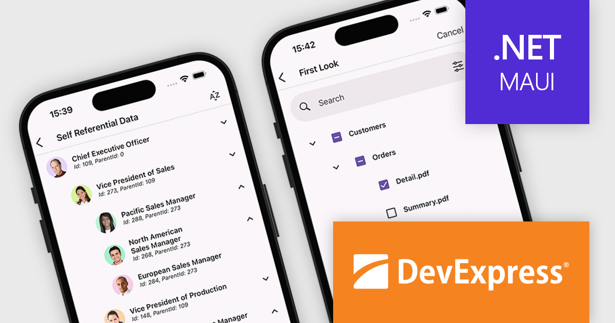 使用 MAUI TreeView 可视化分层数据-DevExpress-CSDN博客