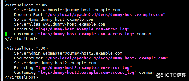 apache与PHP结合，apache默认虚拟机
