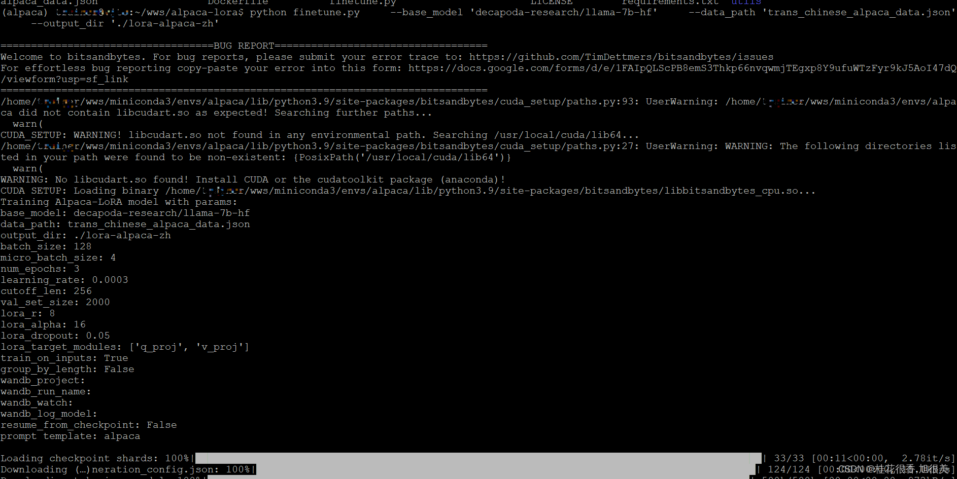 bitsandbytes/libbitsandbytes_cpu.so: undefined symbol: undefined symbol ...