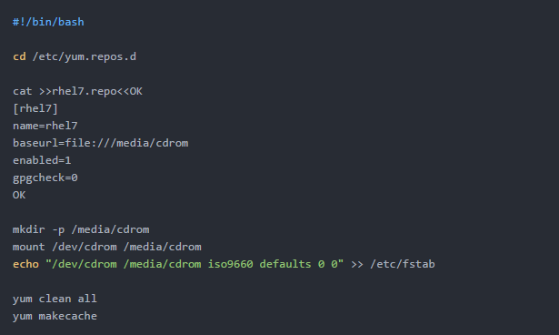 用一个神奇的方法配置yum源用一个神奇的方法配置yum源