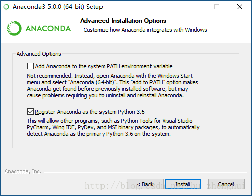 Advanced Installation Options