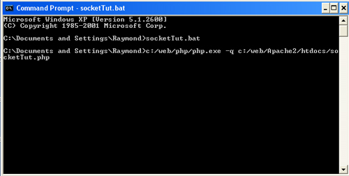 PHP 5 Sockets with Flash 8 - 贫嘴的鱼 - 贫嘴的鱼的博客