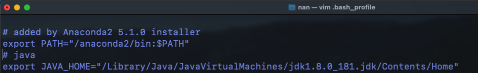 .bash_profile 文件