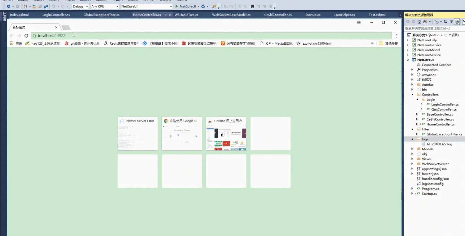 开发环境下异常展示.gif