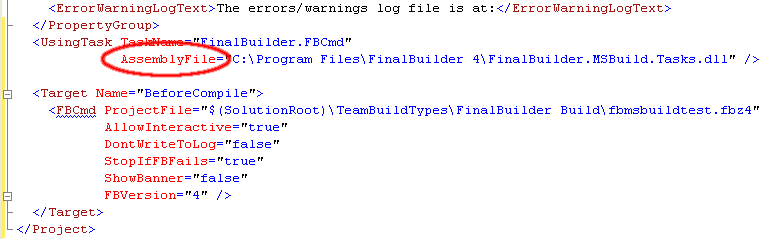 AssemblyFile Tag
