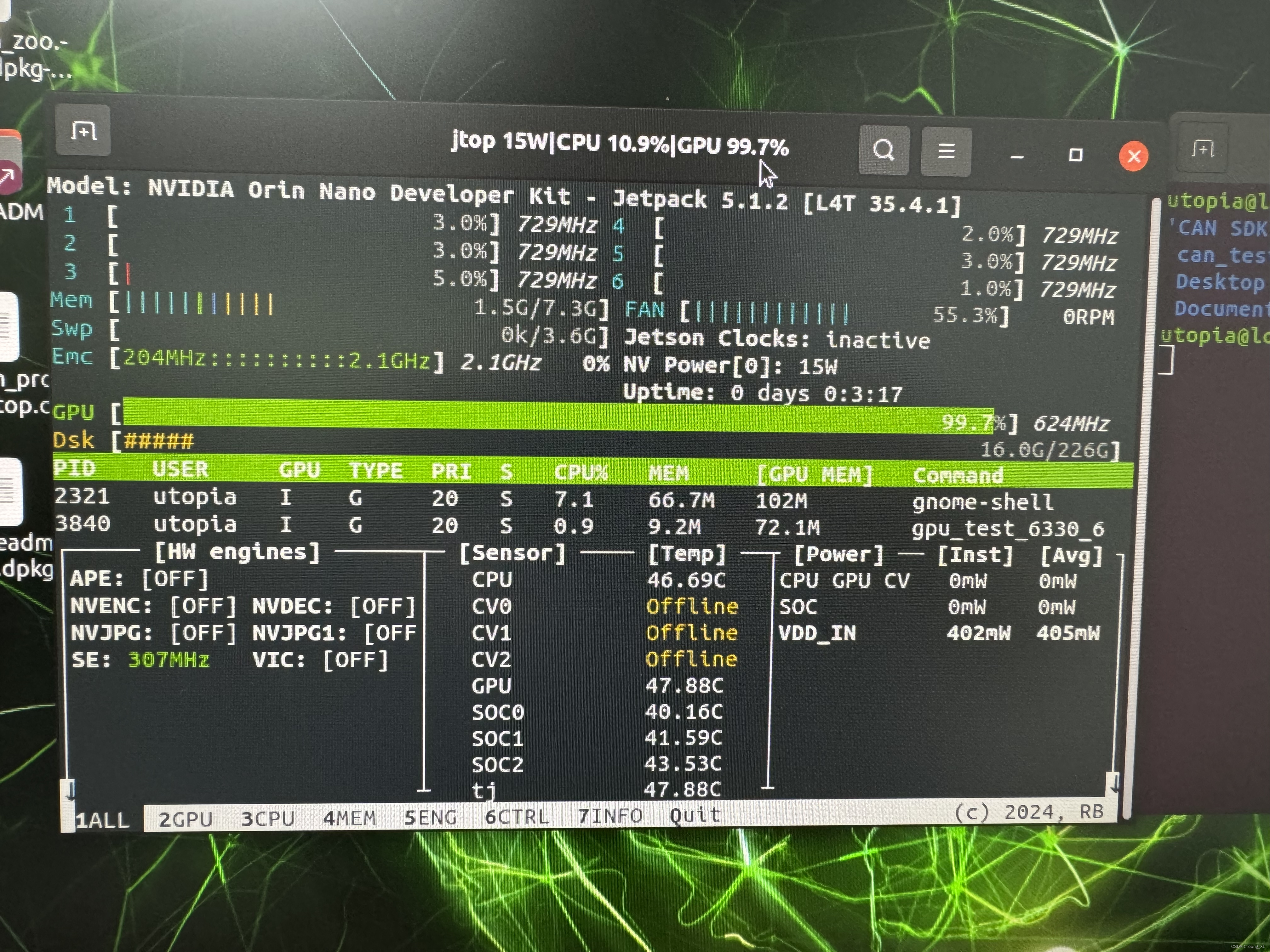 jetson orin nano英伟达边缘设备安装使用;cuda,pytorch安装;yolo使用