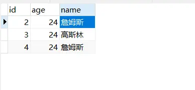 新增的数据