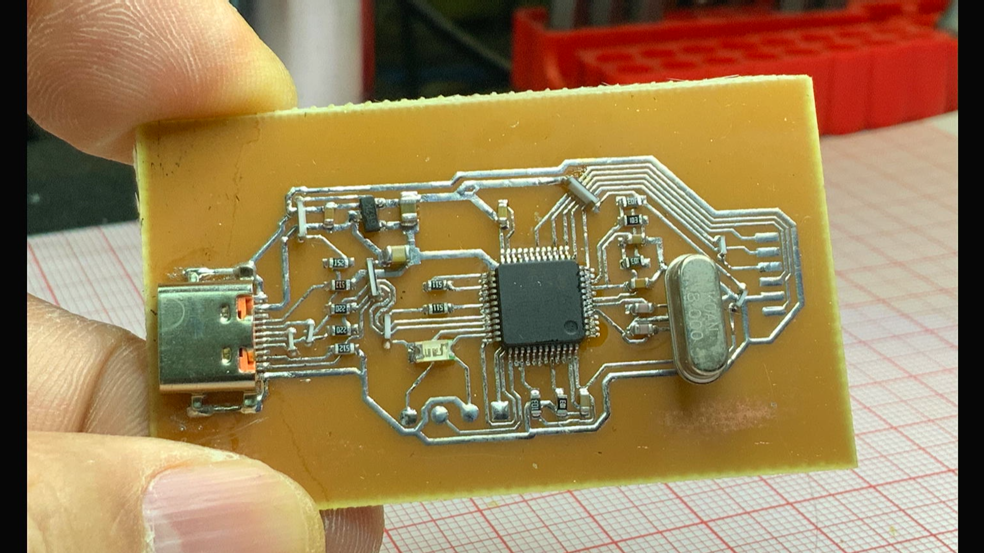 制作第一个TypeC USB接口电路_stm32_卓晴-2048 AI社区