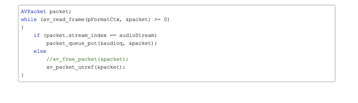 【FFmpeg实战】压缩数据AVPacket解析_avpacket duration-CSDN博客