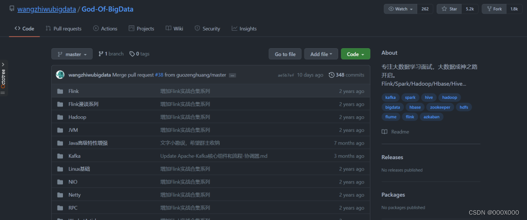 大数据GitHub项目-学习必备_bigdata-notes-CSDN博客