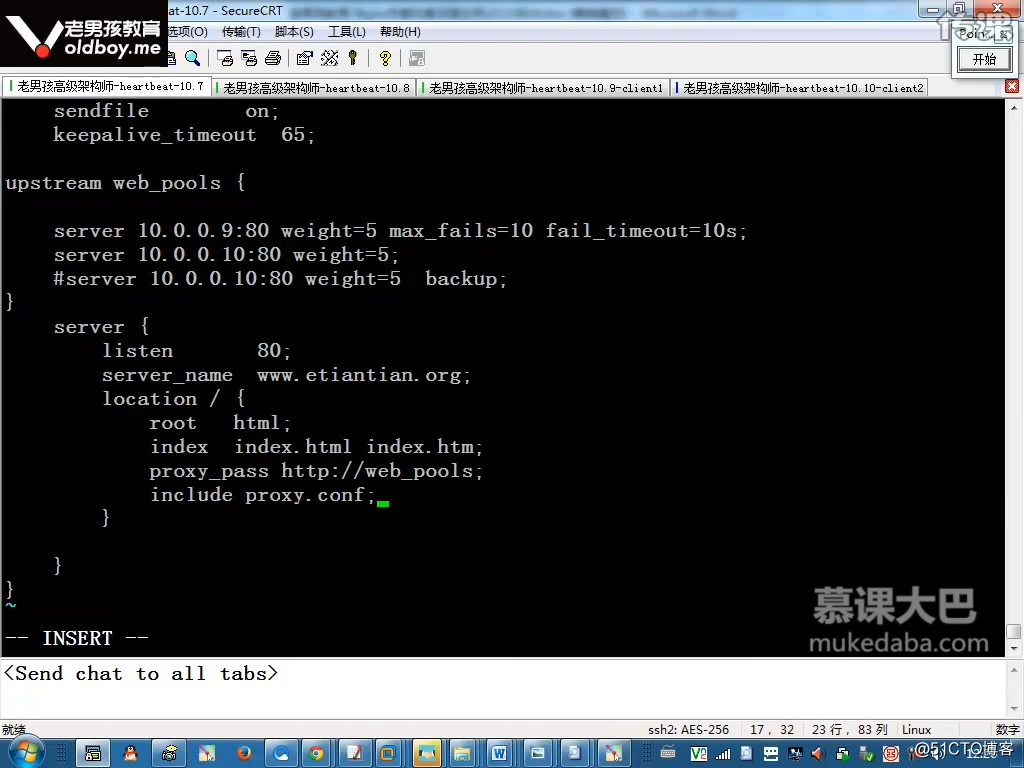 nginx 反向代理proxy参数讲解