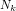 ^{N_{k}}