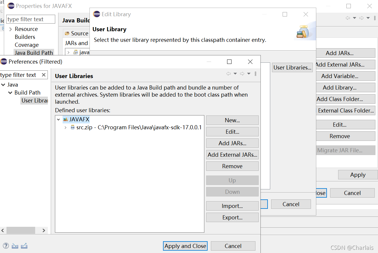 JavaFX包的下载及配置(Eclipse)_javafx下载17.0.10-CSDN博客