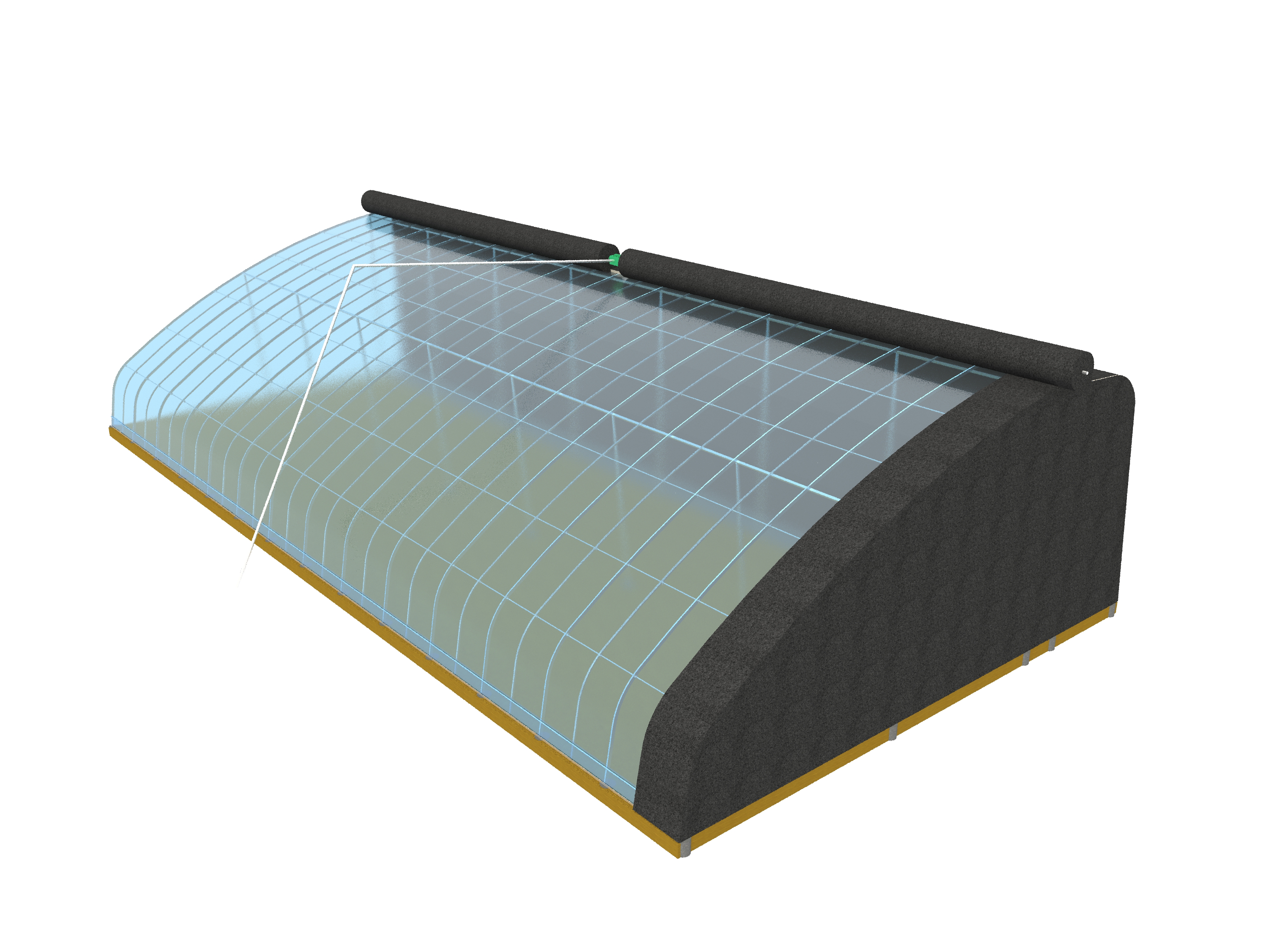 北方严寒地区冬季也可正常进行农业生产温室大棚