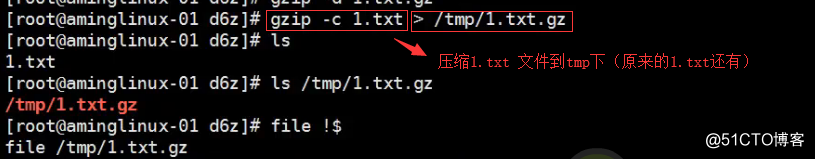 四周第四次课 6.1 压缩打包介绍 6.2 gzip压缩工具 6.3 bzip2压缩工具 6.4 x