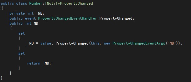 [转载]WPF自学笔记之--INotifyPropertyChanged的优雅使用