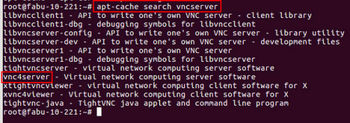 Ubuntu如何安装vncserver