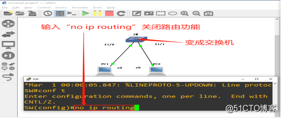 GNS3中交换机的使用