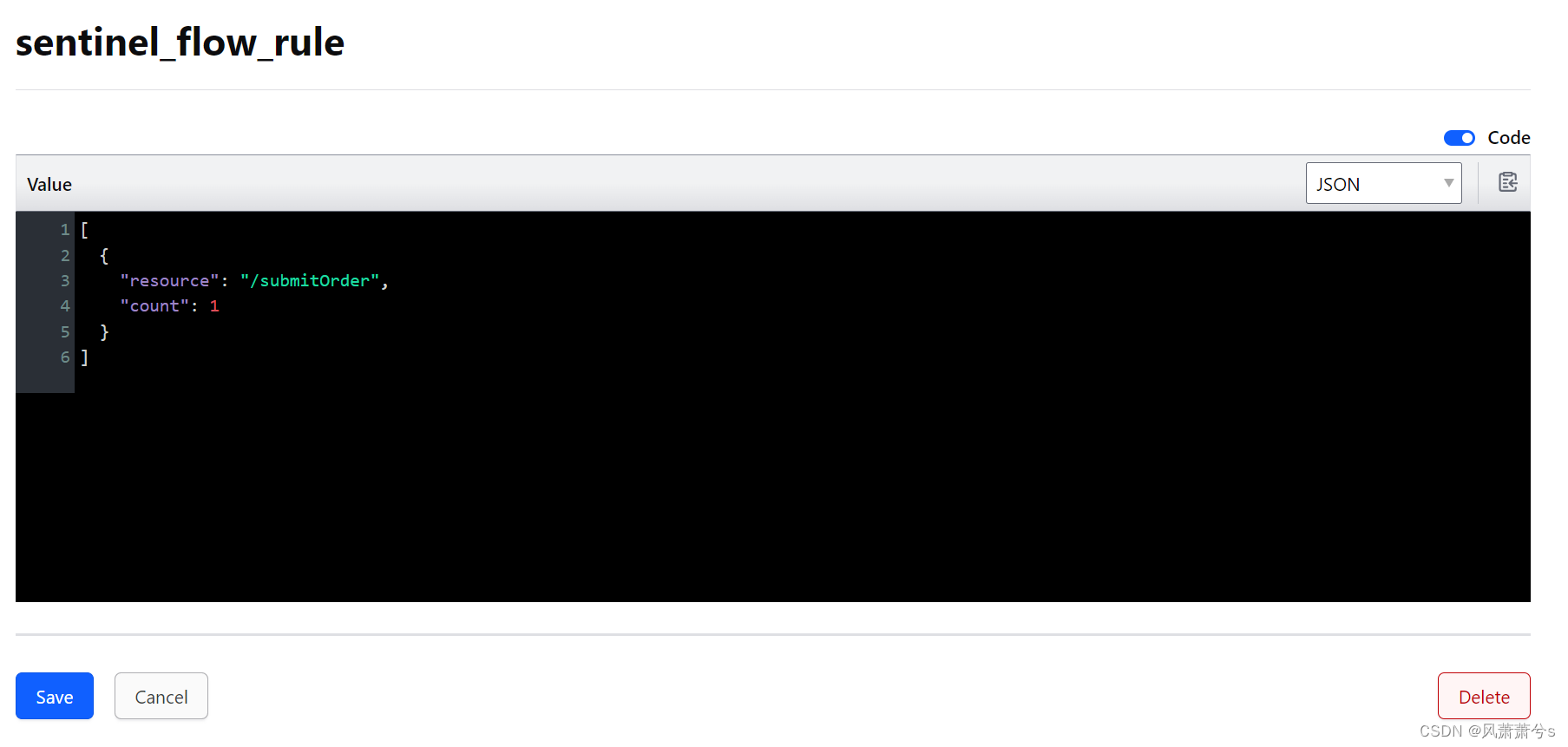 SpringBoot 3.1.7 集成Sentinel_springboot3 sentinel-CSDN博客