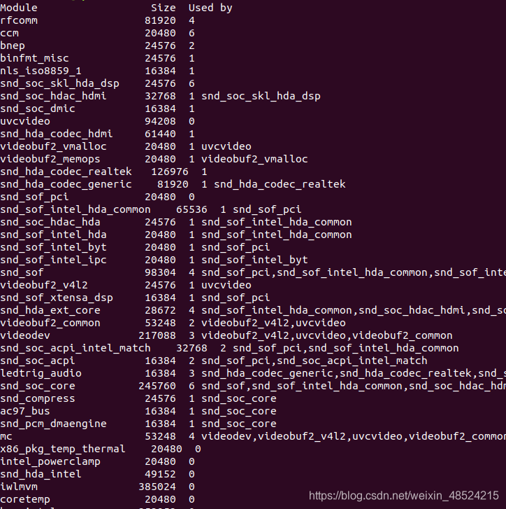 modinfo command linux: complete guide to display... 内核模块管理-CSDN博客