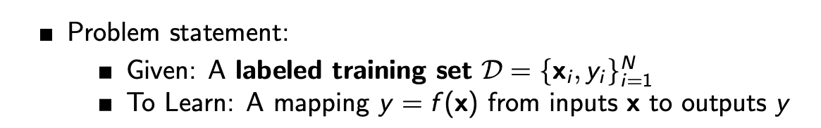 Supervised Learning