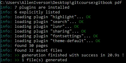 gitbook pdf