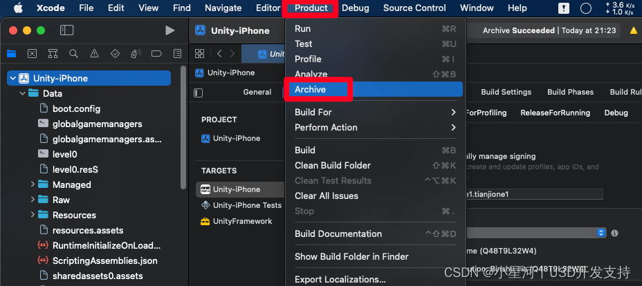 Unity与IOS⭐Xcode打包,上架TestFlight的完整教程_unity testflight-CSDN博客