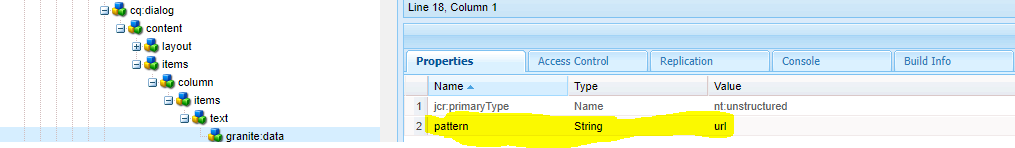 granite:data