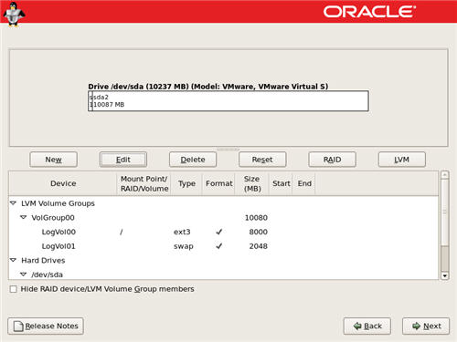 Disk Setup