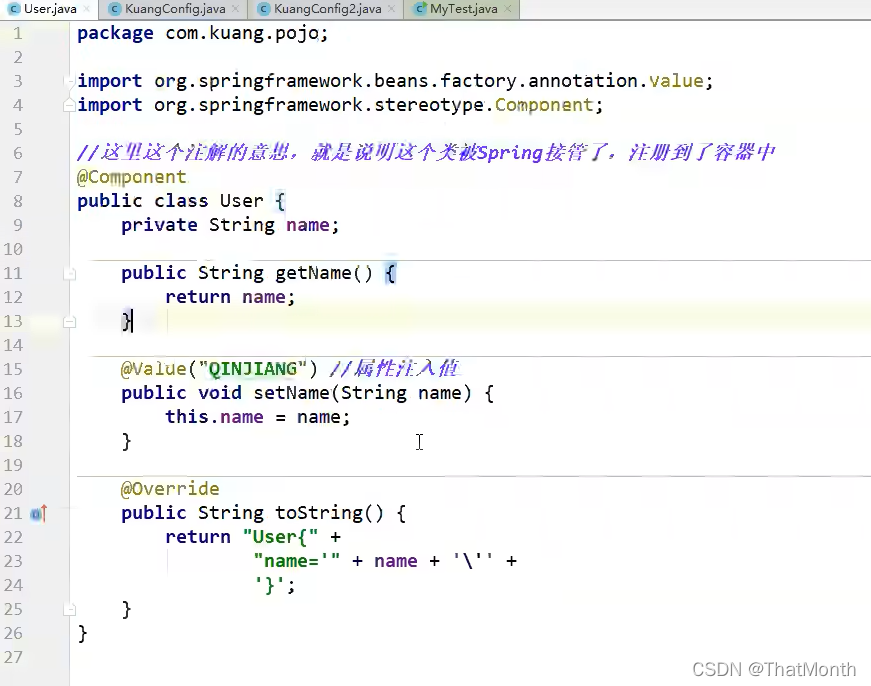 Spring中用配置类代替applicationContext.xml进行配置_springboot中替换applicationcontext ...