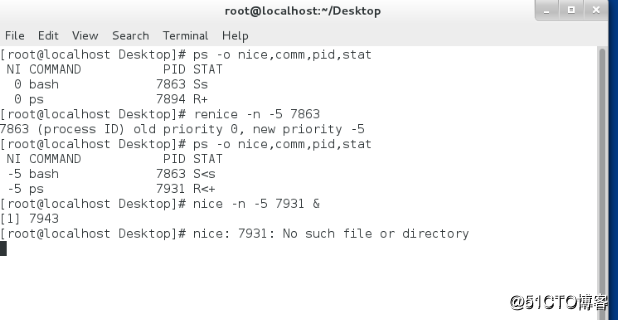 Linux进程和服务的控制