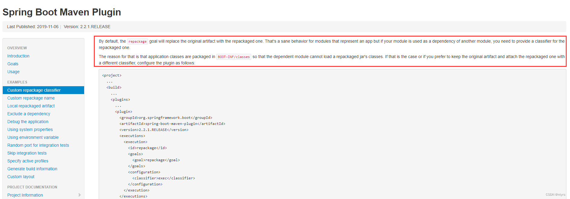 关于spring-boot-maven-plugin打包插件_springboot打包插件-CSDN博客