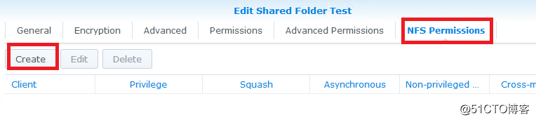 Synology NAS搭建NFS服务