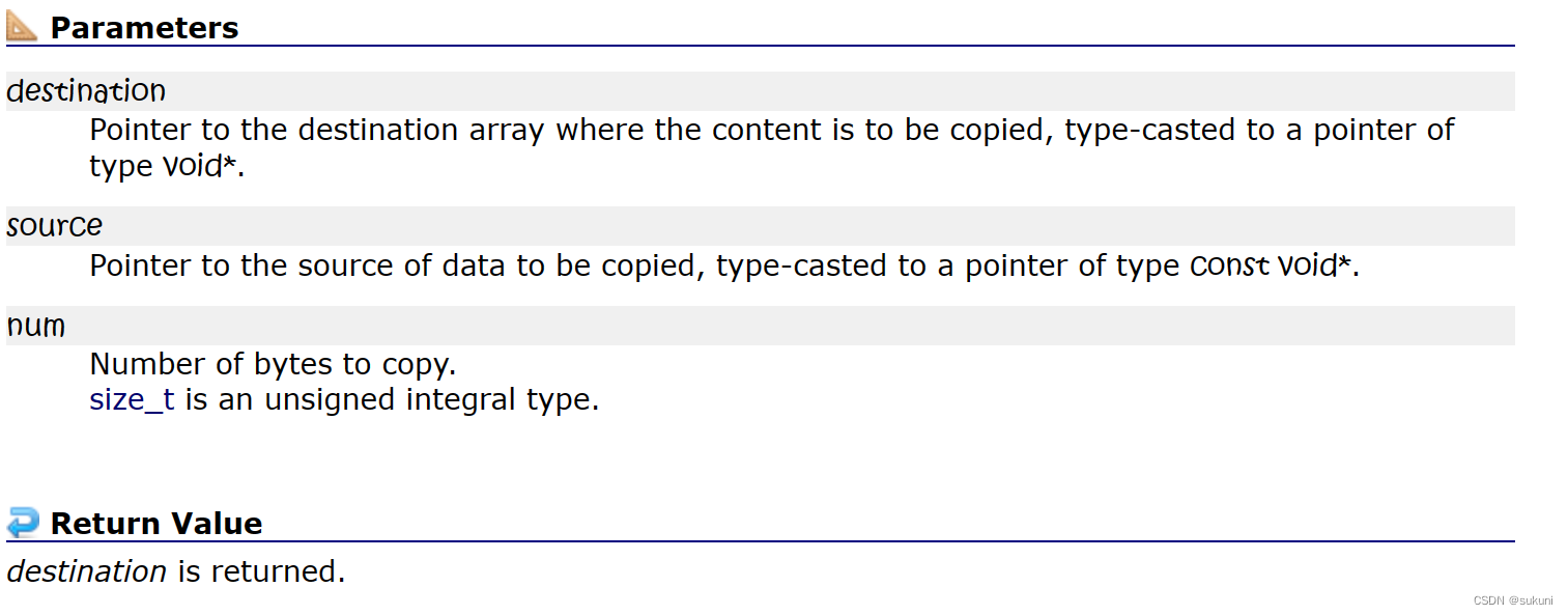 C进阶:内存函数memcpy, memmove, memcmp_c中memcpy不会累计修改么-CSDN博客