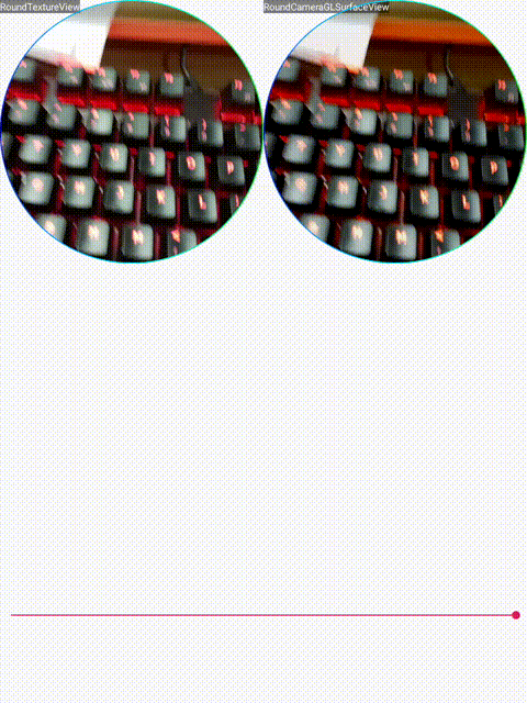 TextureView + GLSurfaceView，1088x1088