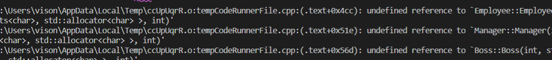 undefined reference to