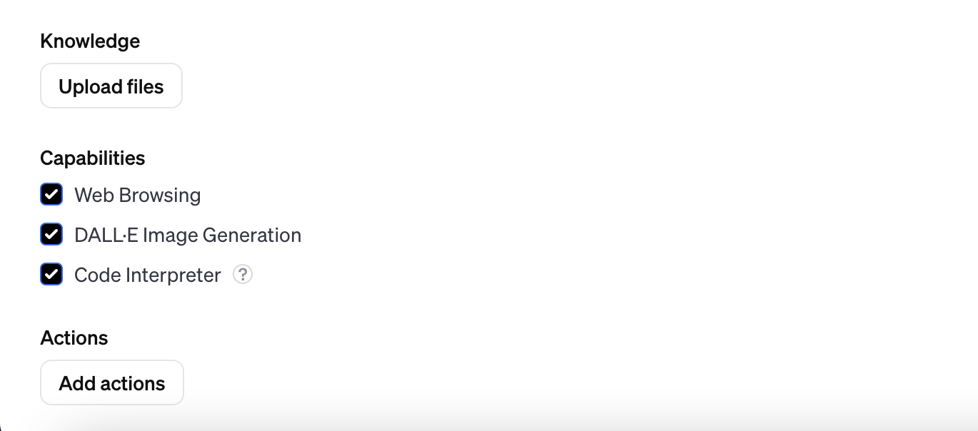 一文读懂GPTs的构建与玩法(GPTs保姆级教程)插图25 一文读懂GPTs的构建与玩法(GPTs保姆级教程)