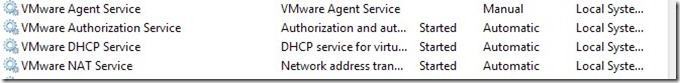 vmware服务