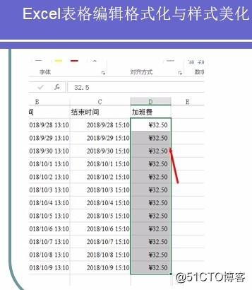 excel2013数字格式也能美化表格