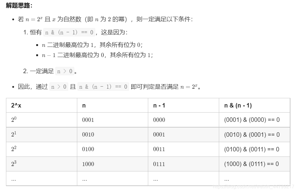 判断整数是否为2的幂次方:算法与实现-CSDN博客