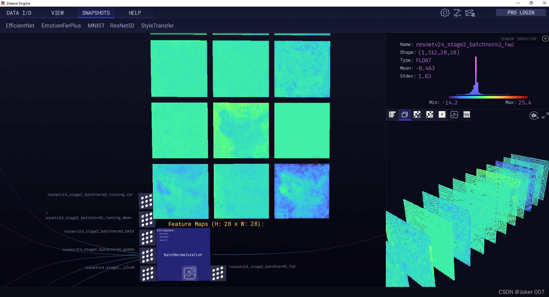 归一化层特征图