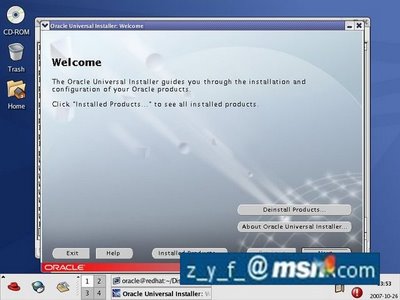 Redhat Linux 下安装Oracle 9i图文教程